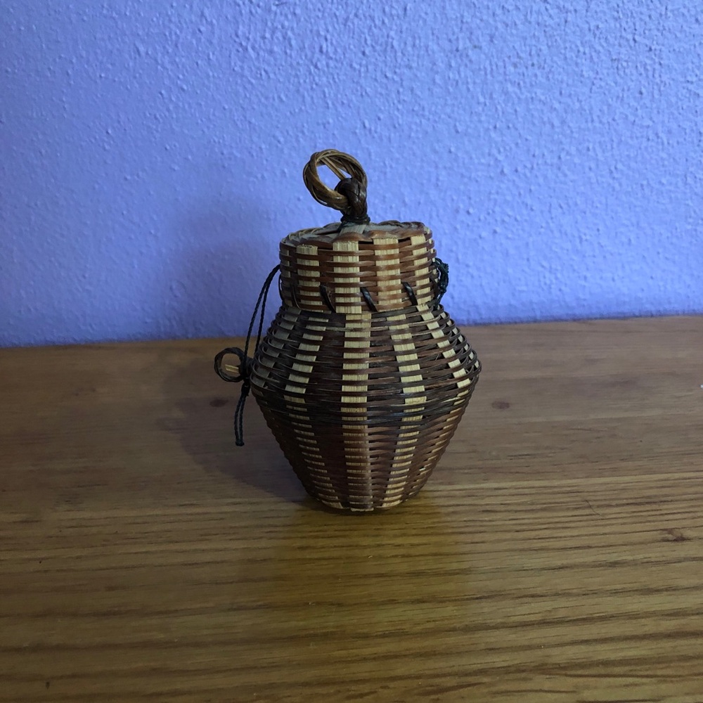 Small woven basket